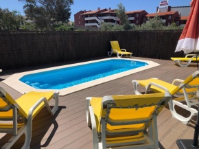 3 bedrooms house with city view private pool and furnished terrace at Albufeira 1 km away from the beach
